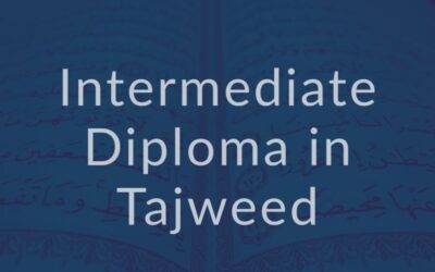 Intermediate diploma in Tajweed